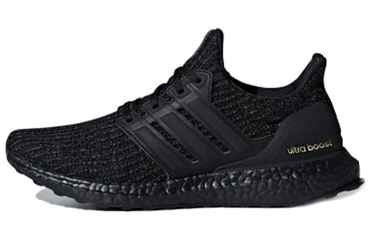adidas Женские UltraBoost 4.0 'Triple Black Gold' Женские F36123