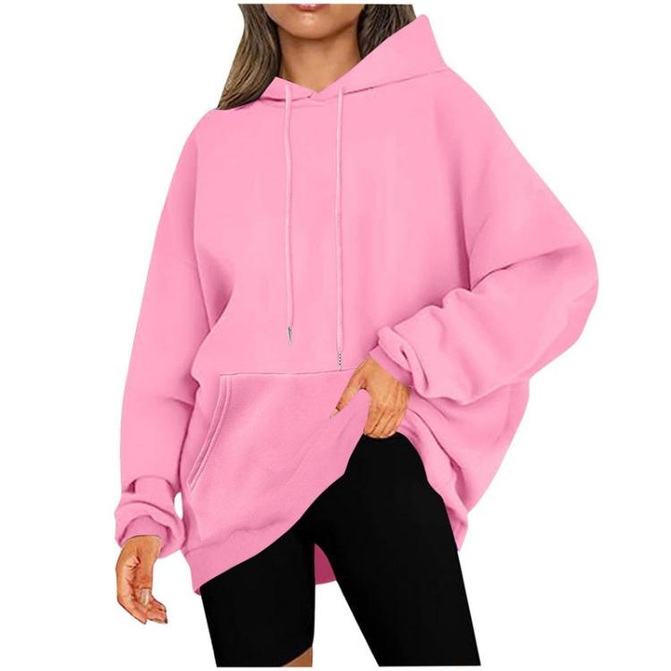 Women Casual Oversized Hooded Sweatshirt Long Sleeve Pullover Tops Hoodies
