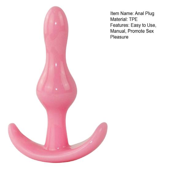 Водонепроницаемая анальная пробка из ТПЭ. Расширьте исследование с легкостью. Ручной секс. Удовольствие. Продукт для взрослых. Анальная пробка. Унисекс.