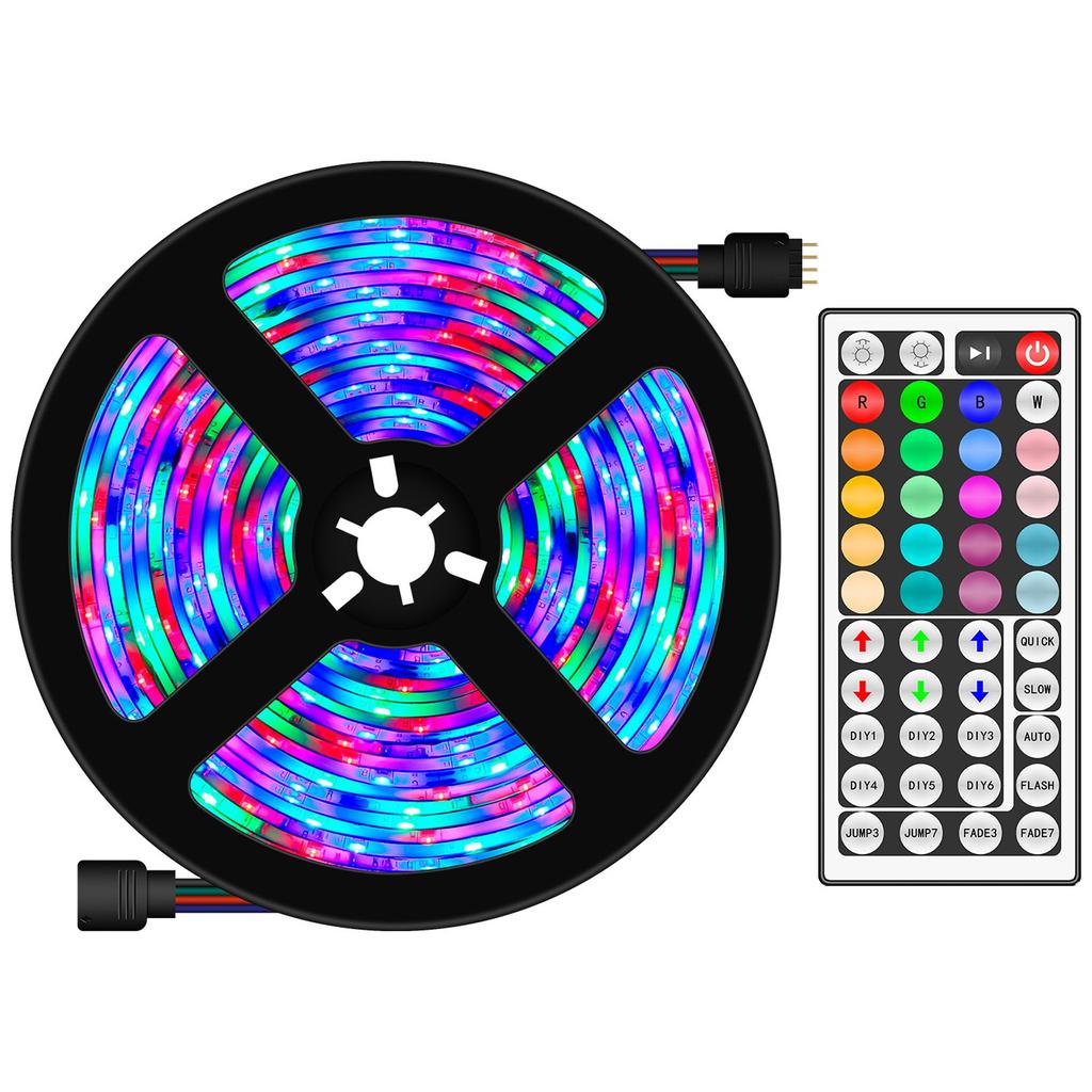 Led Strip Lights 2835RGB Color Changing Lights Strip For Home Decoration 5M