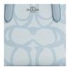 COACH City Coated Canvas Tote Bag, Shopping Bag, Shoulder Bag, Handbag Mini Women's Ice Blue CBM64-SVNB9