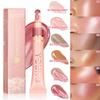 Liquid Cushion Blush Highlighting Stick Перламутровые жидкие румяна, удобные в использовании и переноске