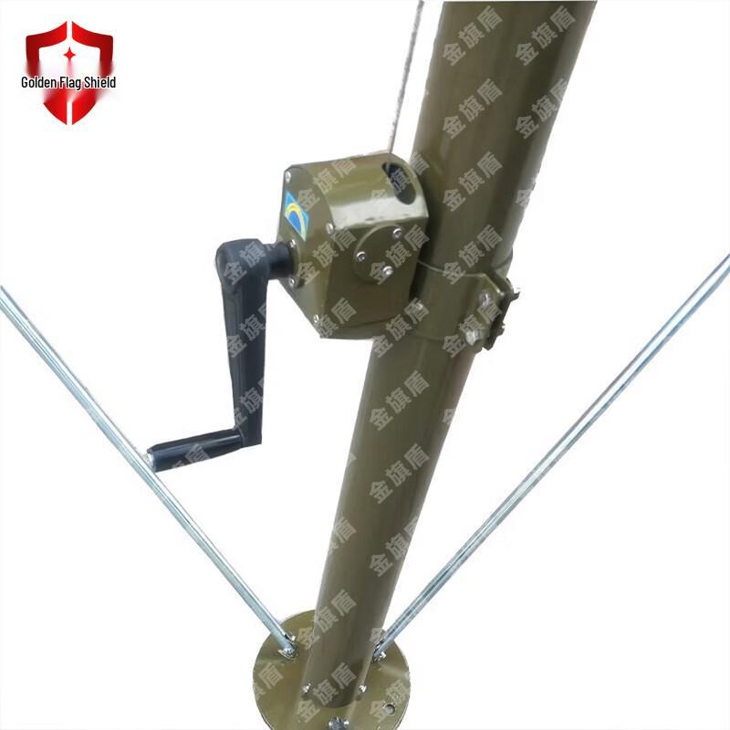 JINQIDUN Portable Manual Lift Lightning Rod