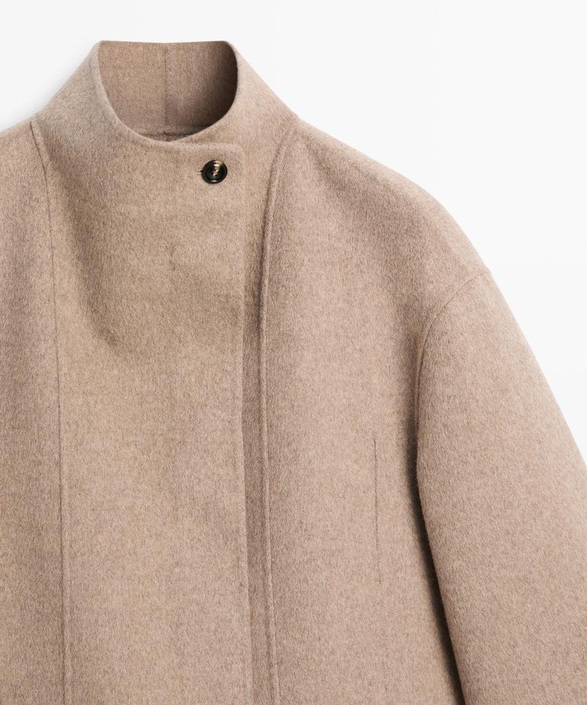 Massimo Dutti Wool Blend Short Jacket