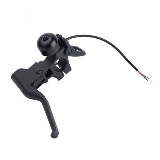 Тормозной рычаг электрического скутера с звонком. Простая установка. Алюминиевый сплав. Велосипедный тормозной рычаг. Аксессуары для рычага тормоза.