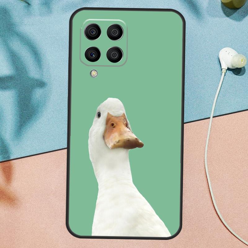 Милый Мультяшный Утенок Чехол Для Samsung Galaxy M54 M14 M34 M13 M53 M56 M52 M32 M16 M11 M21 M31 M35 M12 M15 M36 M55