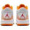 Кроссовки Air Jordan 3 Orange Citrus Женские White Cement-Grey Fire-Red CK9246-101