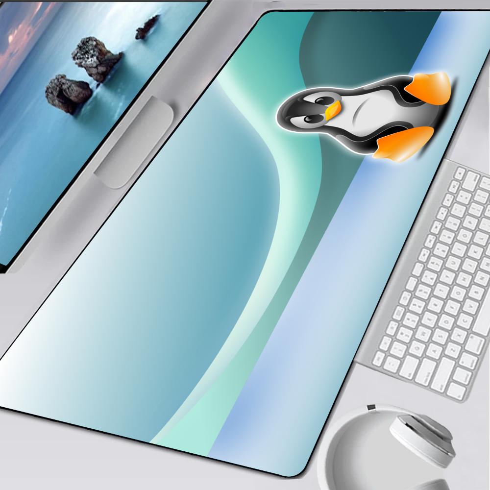 penguin antarctica cute madagascar Mouse Pad Rubber Mat Laptop Xxl Mousepad Notebook Gamer Computer Table Gaming Accessories