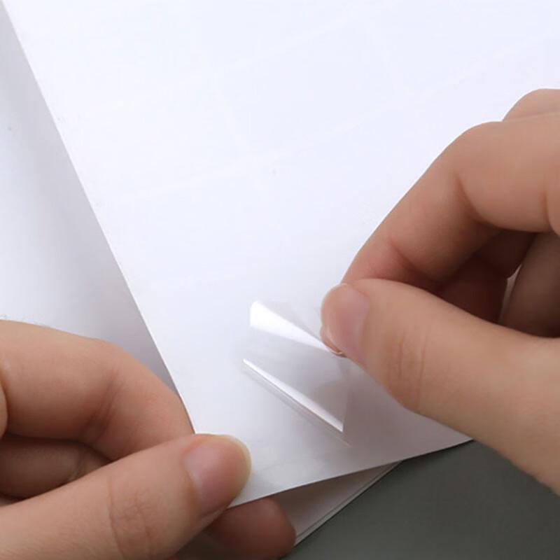 Прозрачные прямоугольные sealing labels