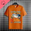 Funny My Perfect Cruise Day Graphic Tshirt for Unisex  Unisex Casual Fashion Short Sleeve Pure Cotton Tshirt for Family Trip Wear