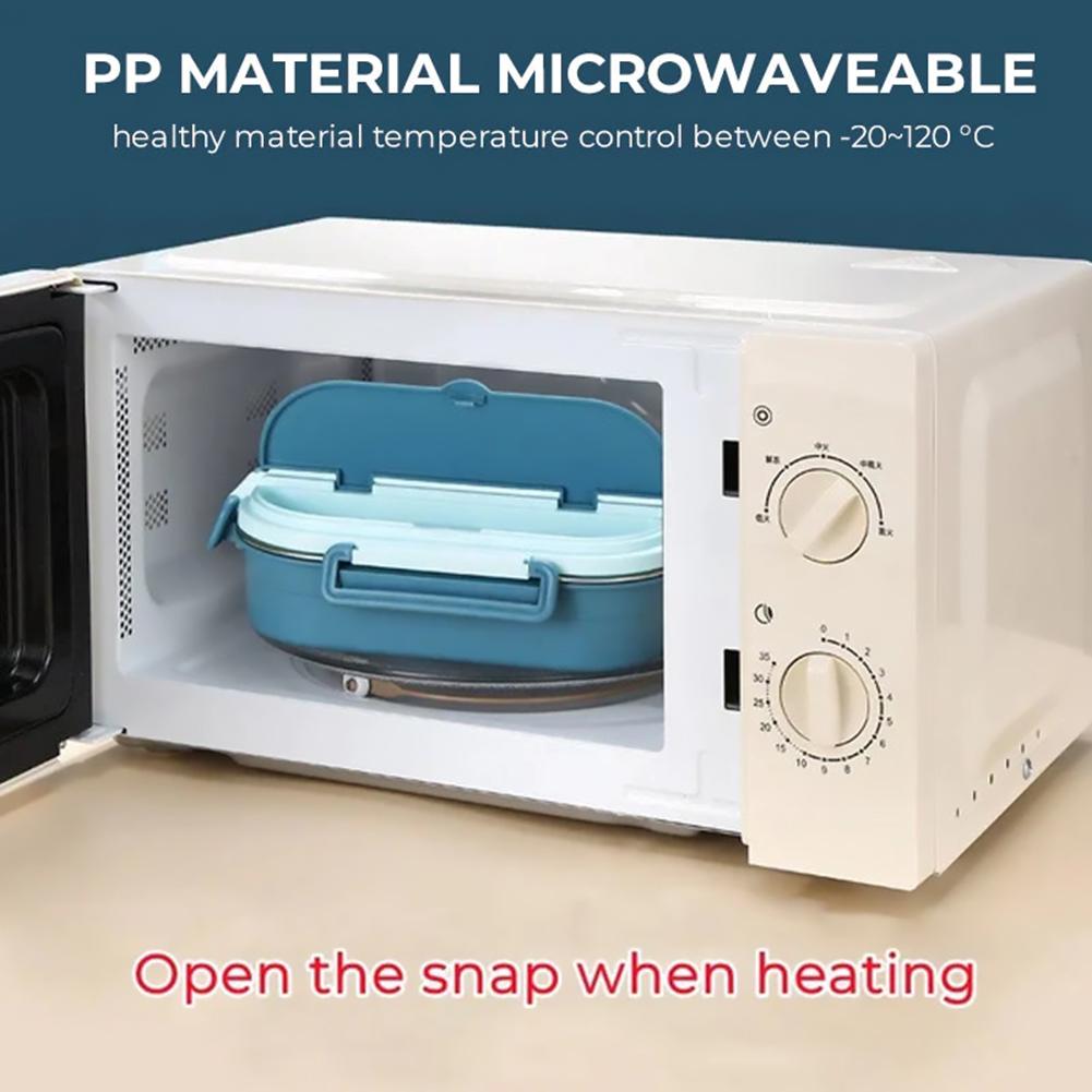 Портативный изолированный ланч-бокс большой емкости, противопротечный, для использования на открытом воздухе