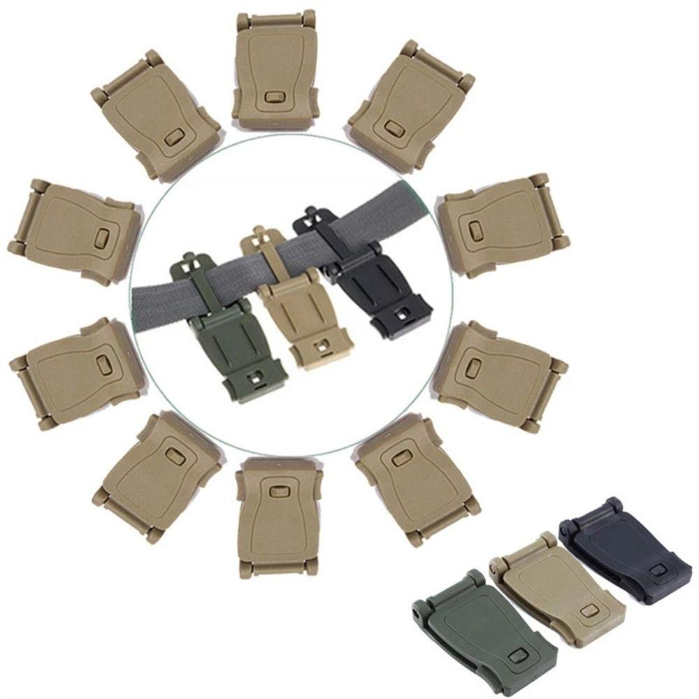 30mm Molle Strap Backpack Bag Connect Molle Webbing Strap Camping Bag Buckle Backpack Webbing Clip