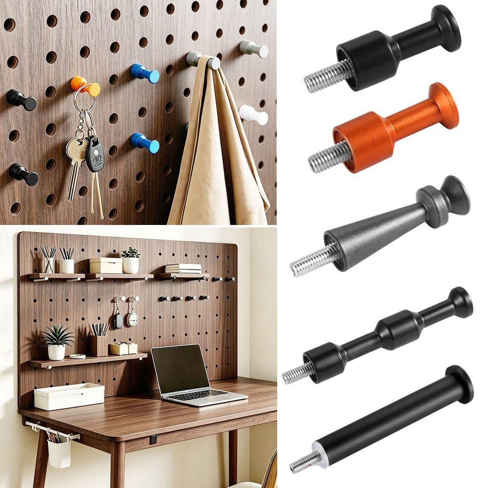 Metal Pegboard Storage Hook Punch Free Wall Pegboard Organizer Pegboard Accessory