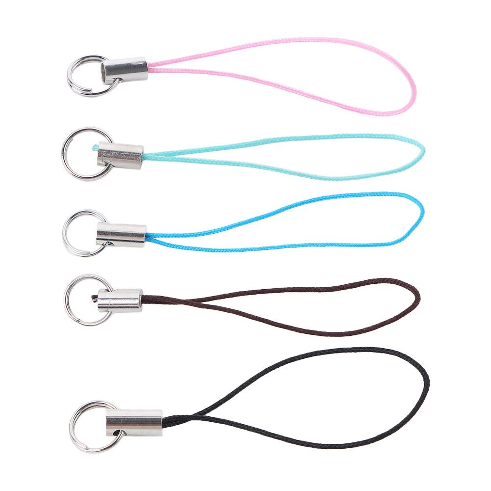 Lanyard Strap Strings Threads Cords Mobile Phone Pendant Jewelry Making Key Chain Jewelry Key Ring