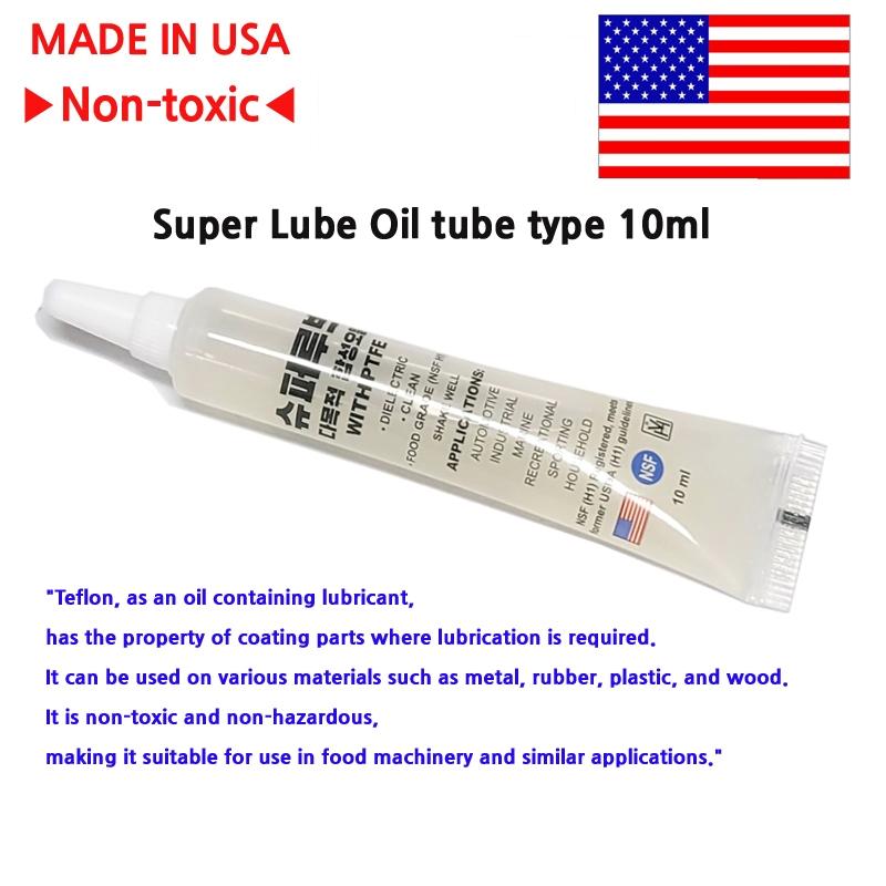 Super Lube Универсальное синтетическое масло с PTFE в тубе - 10 мл СДЕЛАНО В США