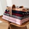 Wool New Scarf 100 2024 For Womens Luxury And Mens Thickened Warm Checkered Scarf Shawl