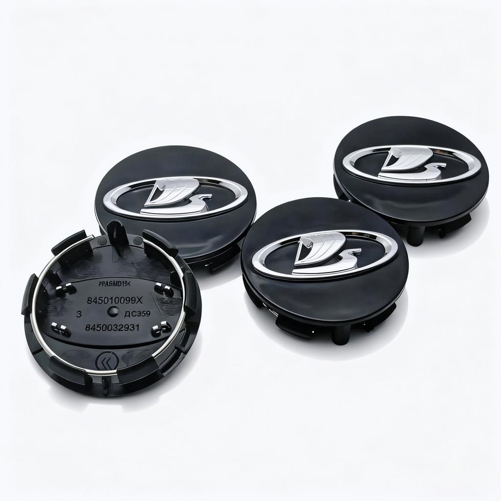 4pcs LADA Logo Emblem Car Wheel Center Caps OD 57MM 50MM Wheels Hub Dustproof Cap Rim Hubcaps Dust Cover Replace Car Accessories