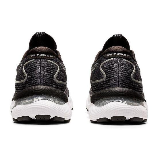 Asics Женские кроссовки Gel Nimbus 24 Black Pure Silver 1012B201-001