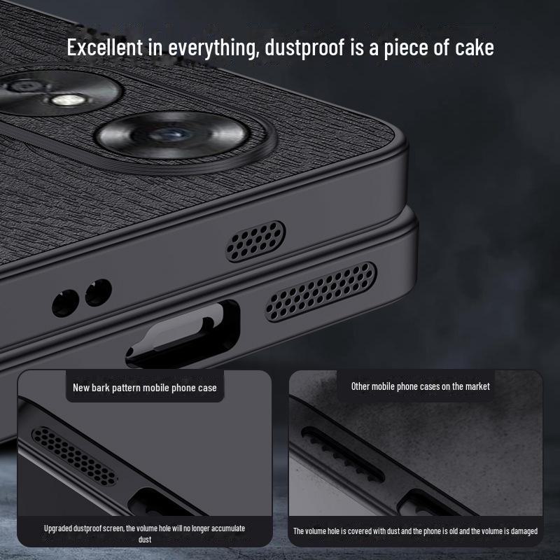 Ультратонкий защитный чехол Business для OPPO A78 4G/A38/A58/A2 Pro