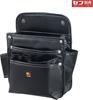 Съемный поясной подсумок Tajima Safe System с двойными крючками и большим гвоздем из нейлона Легко крепится и может быть прикреплен к ремню Легко переставляется