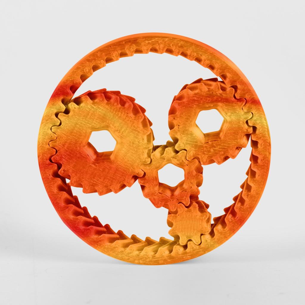 Напечатанный на 3D-принтере быстрый планетарный редуктор с качающимся рычагом, освобождающий от нагрузки, новый взгляд на классический освобождающий рычаг