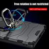 For Shockproof Armor Keysion Case Samsung S24 Ultra 5g S24 Plus Siliconepc Ring Stand Phone Cover For Galaxy S23 S22 S21 Ultra