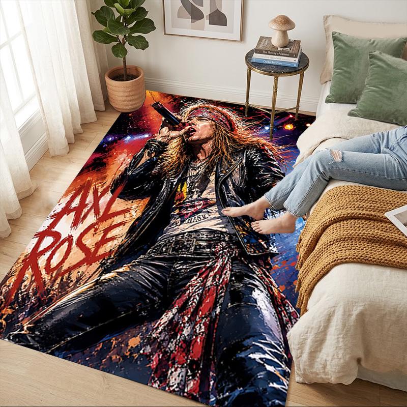 Rock Star Living Room Nonslip Area Rug Soft Carpet For Bedroom Game Playroom Sofa Office Home Decor Doormat Christmas Gift C926780