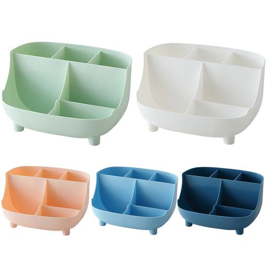 Ящик для хранения, классный компактный пластиковый стильный отдельный косметический органайзер, хозяйственные товары