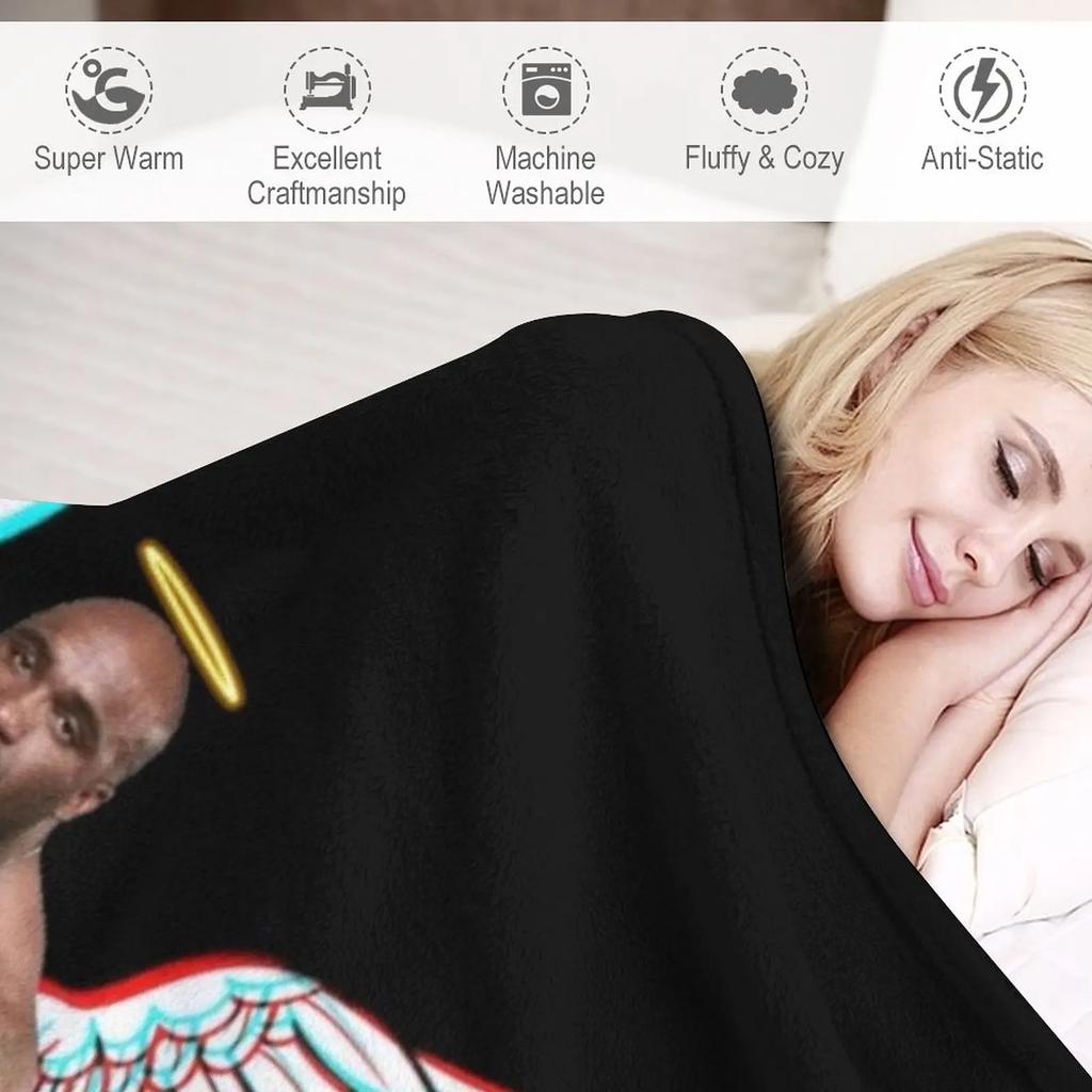 Одеяло с пупсом Барри Вуда Тяжелое одеяло Фланелевое одеяло Винтажное одеяло