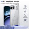 OnePlus Nord 4 5G CPH2663 Case Shockproof Silicone TPU Bumper with Clear Back Hard Cover Phone Case for OnePlus Nord 4 Nord4 5G