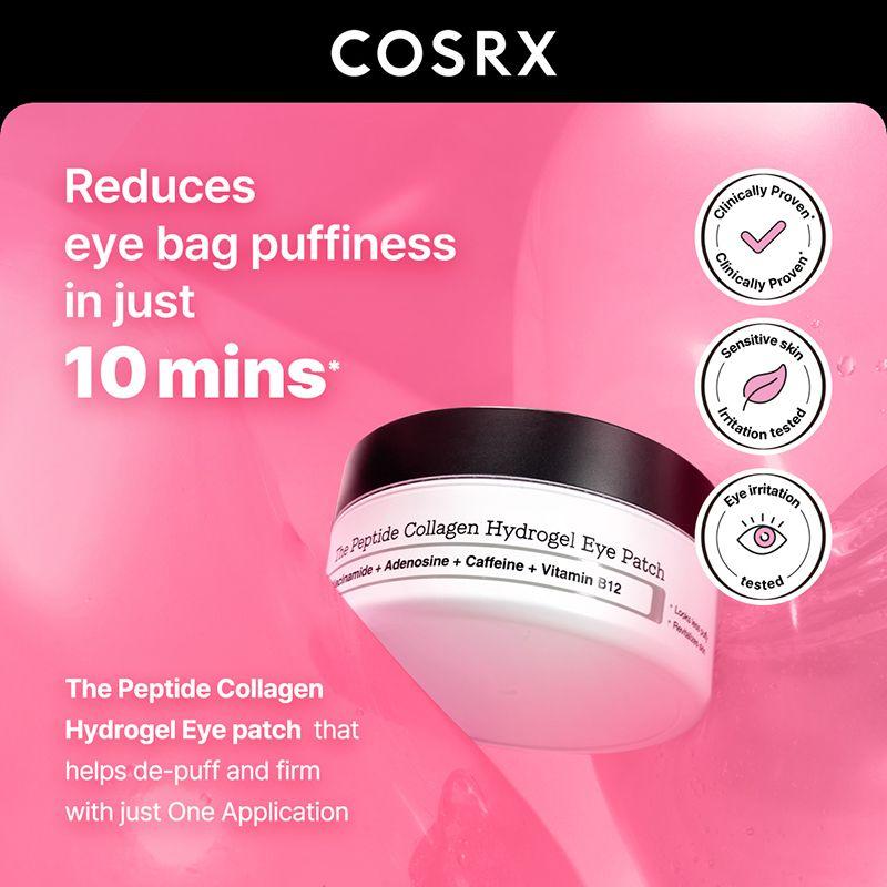 COSRX *ПРЕДЛОЖЕНИЕ ДНЯ* Гидрогелевые патчи для глаз с пептидным коллагеном