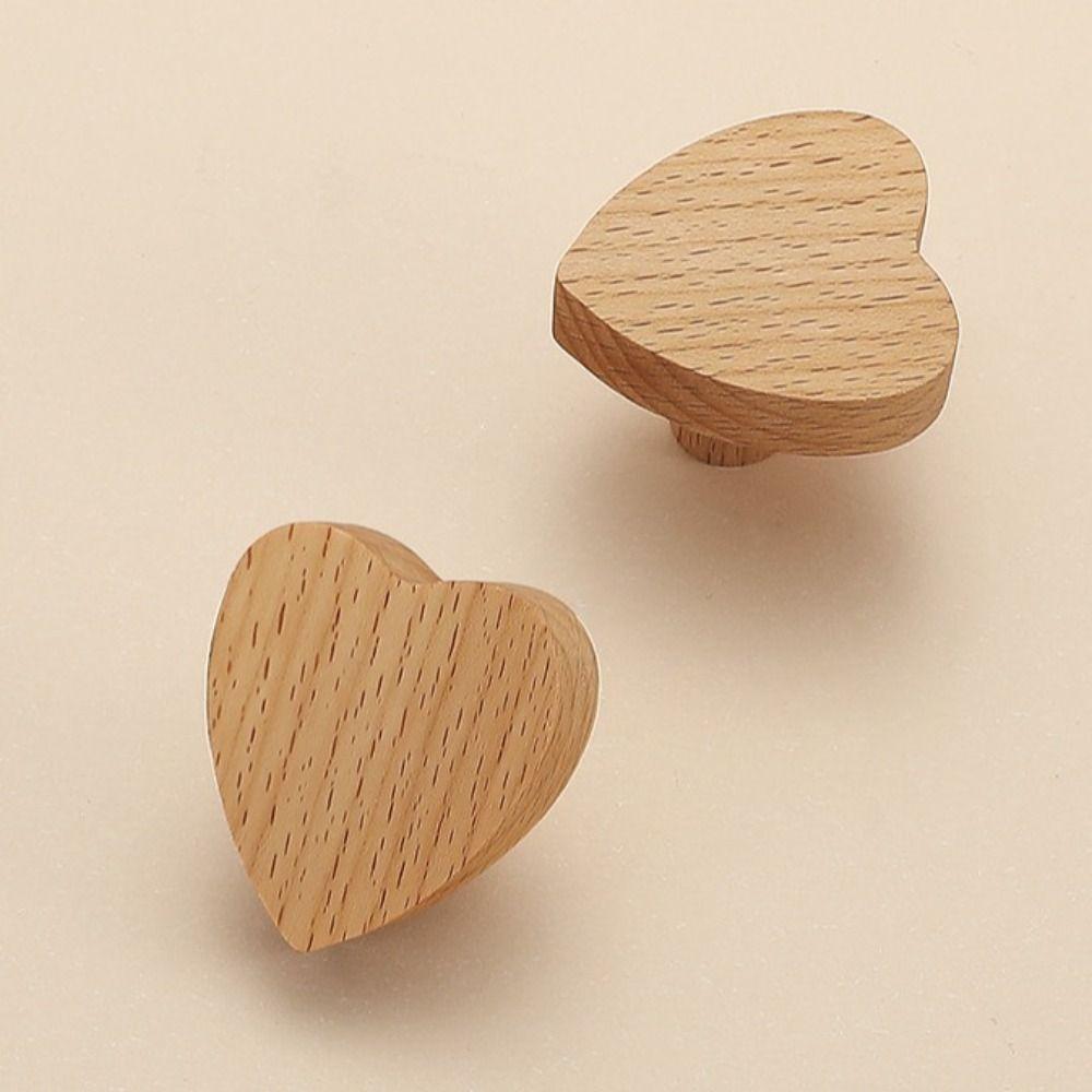 Cabinet Door Cabinet Handle Love Heart Shape Design Drawer Knobs Creative Door Pulls Wardrobe