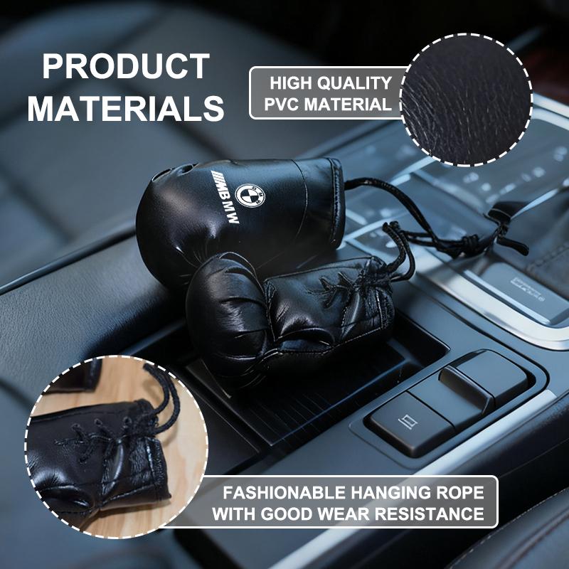 2pcs Mini Boxing Gloves Car Pendant Home Wall Hanging Decoration For BMW M Performance Alpina M3 M5 M6 X1 X3 X4 X5 G20 OF8