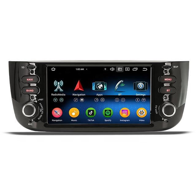 EU Stock Erisin ES6761PN IPS Android 14 GPS Car Dvd Player for Fait Grande Punto Linea 4G WFi Carplay DSP Multimedia Player