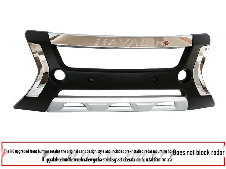 Бамперы Haval H6 передний и задний, 11-12 Sport, Модернизация 14H2, Защита от столкновений