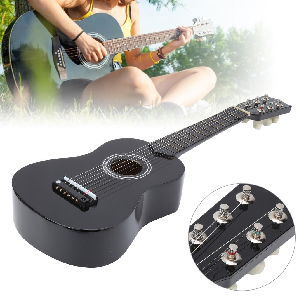 21 дюйм детская акустическая игрушка деревянная цветная гитара музыкальные инструментальные игрушки