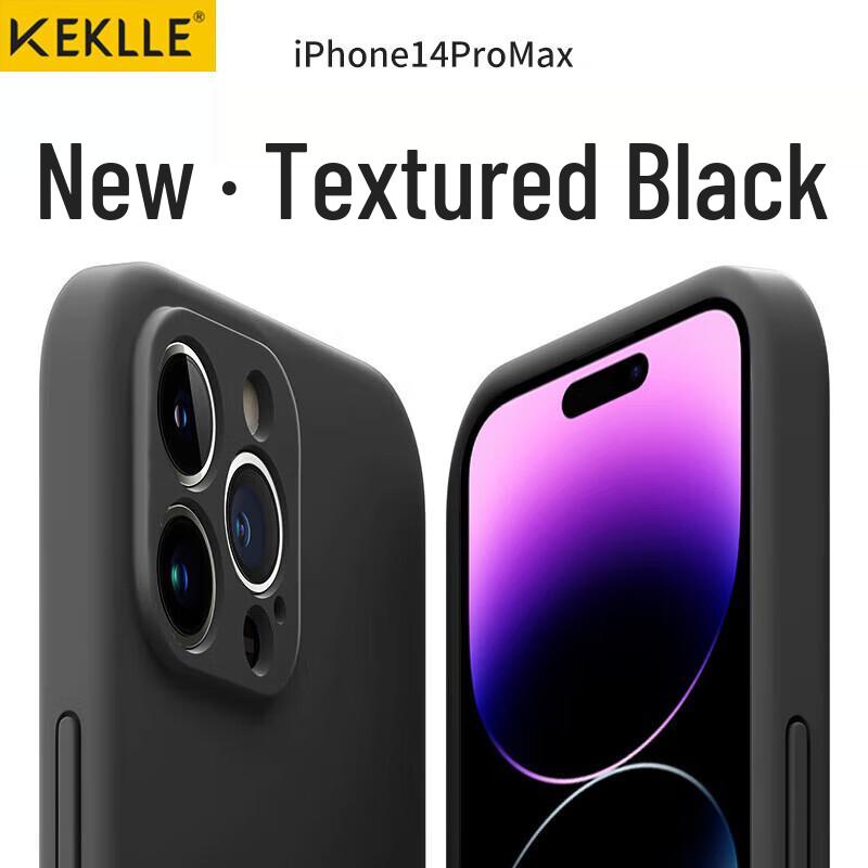 KEKLLE Жидкий силиконовый противоударный чехол для телефона для серии iPhone 14/15