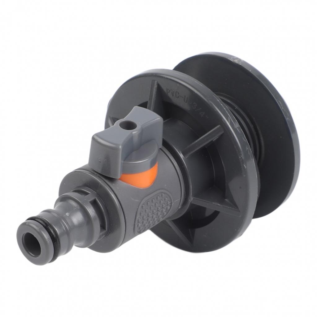 Water Tank Valve Quick Connect Fitting with Switch 34 for Robust Daily Use