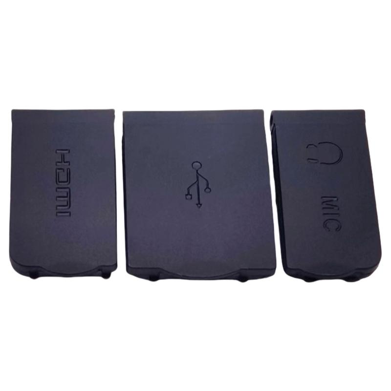 Protective Dust Caps Dirtptoof Cover Replacement for D810 DSLR Camera Precision Fit Rubber Dust Cover Set