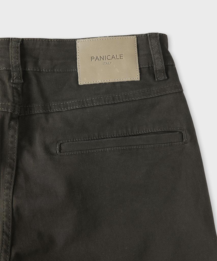 PANICALE Khaki Cotton Chino Pants