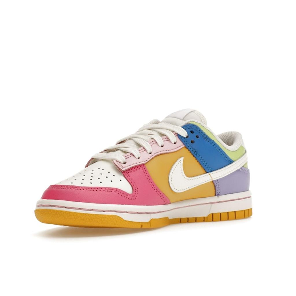 Nike Dunk Low Sail Multi Color Женские повседневные кроссовки FD9923-111