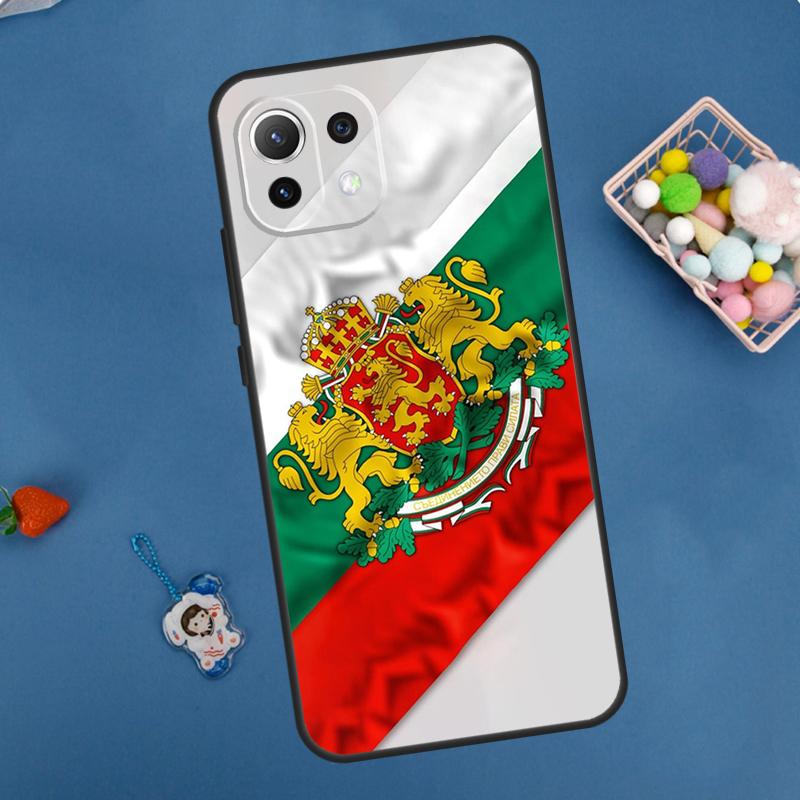 Чехол-кошелек с картой и флагом Болгарии для Xiaomi 13 14 15 Ultra 11T 12T 13T 14T Pro POCO X7 Pro X3 X5 X6 M6 F5 F6 Pro