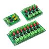 PC817 Optocoupler Isolation Board Voltage Converter Adapter Module Compact Size 2/4/8 Channel 3.6-30V Isolated Module DIY Kits