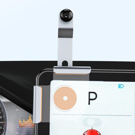 Держатель для телефона Магнитная подставка для мобильного телефона Регулируемый угол высокой устойчивости Простой в установке держатель для телефона для Tesla 3/Y