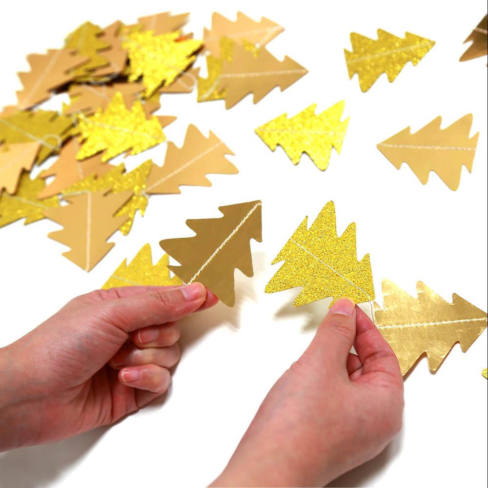 4M Рождественская елочная гирлянда с блестящим зеркалом Красочная веревка на Рождество Новогодняя вечеринка Витрина Кафе Домашняя занавеска Подвесные украшения Декор