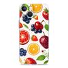 Чехол для телефона iPhone 17 Air Cases iPhone 16 15 12 13 14 Pro Max SE 7 8 Plus iPhone11 Прозрачный чехол Фруктовый сок Цветочный узор
