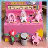 My Friend Rabbit Pink Rabbit “abstract” Series Box Blind Mini Mystery Box Toy Funny Birthday Gift Anime Model Desktop Decoration