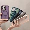 Matte Translucent For Magsafe Case For iPhone 15 Pro Max 14 13 12 11 Pro Max 15 Plus Magnetic Wireless Charge Cover