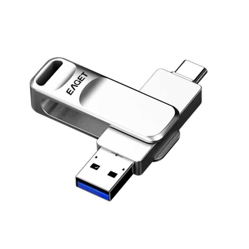 EAGET USB 3.0 Type-C OTG флеш-накопитель CF20 с двойным интерфейсом