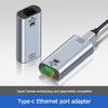 Удобное Простое Управление USB C Type-C Разъем-мама к RJ45 Разъем-мама Ethernet Гигабитный Проводной Сетевой LAN Адаптер